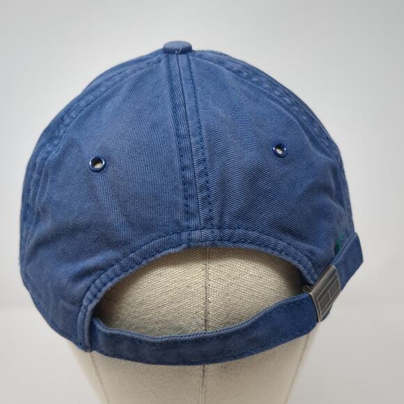 H Logo Slideback Baseball Cap Blue One Size Adjustable 6 Panel Tommy Hilfiger - Picture 6 of 11